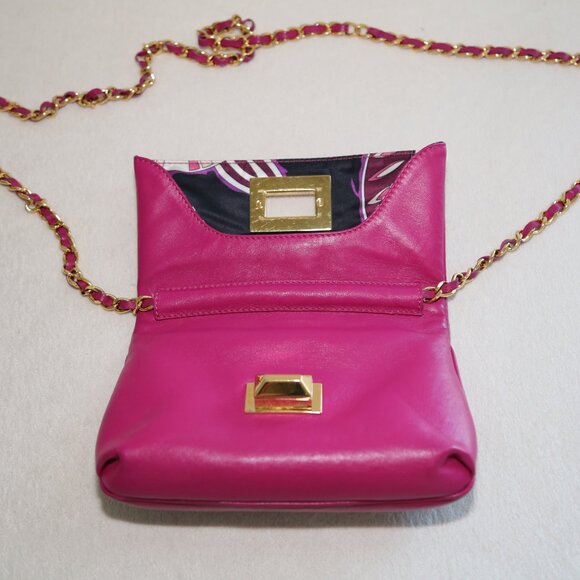 Authentic Emilio Pucci shoulder crossbody handle bag clutch made in Italy - Picture 8 of 10